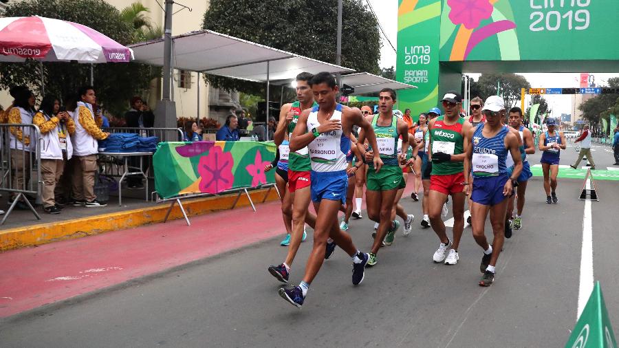 Marcha atlética 50 km nos Jogos Pan-Americanos de Lima - HENRY ROMERO/REUTERS