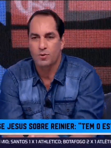 Edmundo, comentarista do Fox Sports - Reprodução/Fox