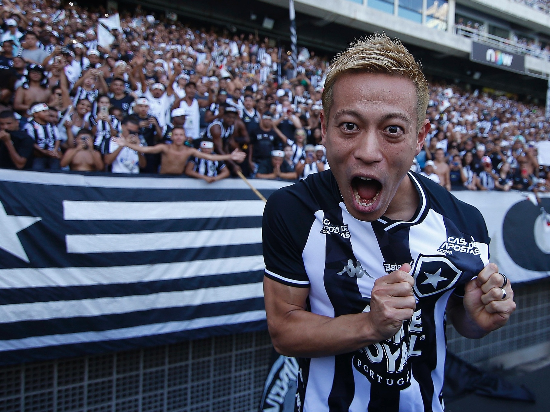 Botafogo: Repórter japonesa famosa na seleção brasileira ajudou na  apresentação de Honda