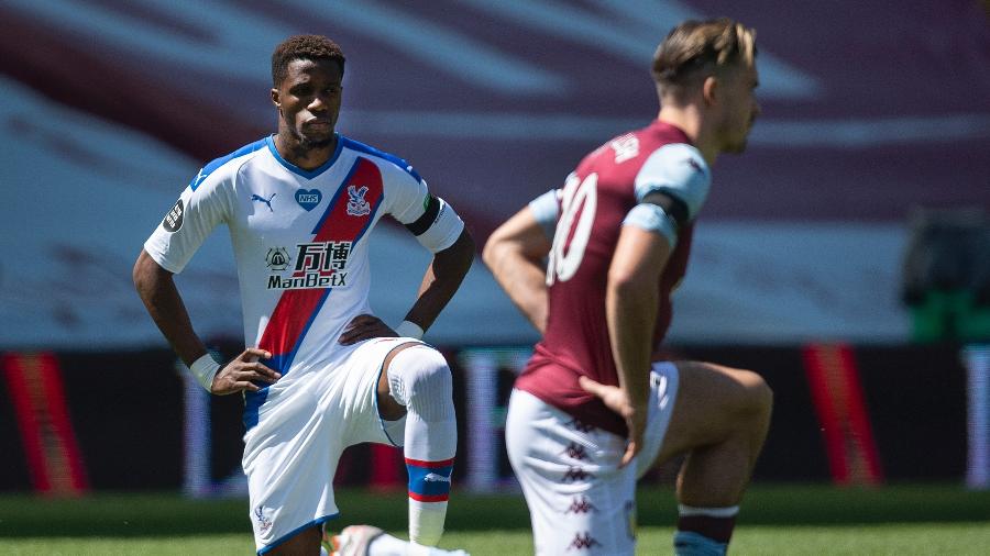 Wilfried Zaha, atacante do Crystal Palace recebeu mensagens racistas pelo Instagram - Visionhaus
