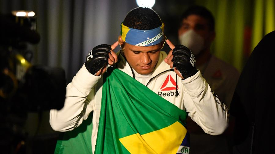 Gilbert Durinho, antes da luta contra Tyron Woodley - Jeff Bottari/Zuffa LLC