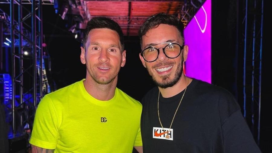 DJ argentino Fer Palacio se defende das acusações de que teria passado covid-19 a Lionel Messi - Reprodução/Instagram