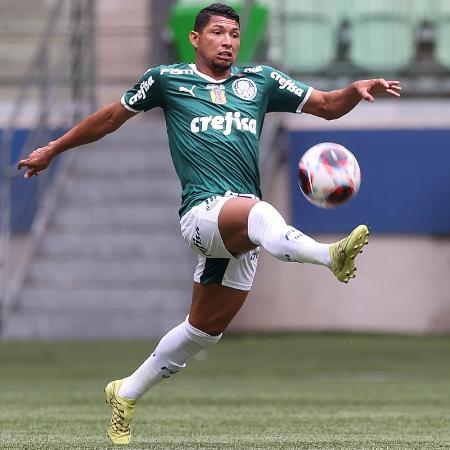 Rony, do Palmeiras, em jogo-treino contra o Audax - Cesar Greco/Palmeiras