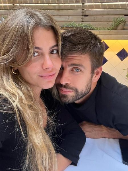 Piqué ao lado de Clara Chía, sua nova namorada - Reprodução/Instagram