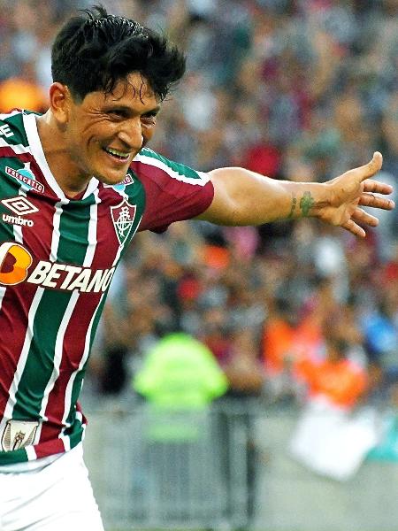 Cano comemora gol do Fluminense contra o Volta Redonda - Mailson Santana/Fluminense
