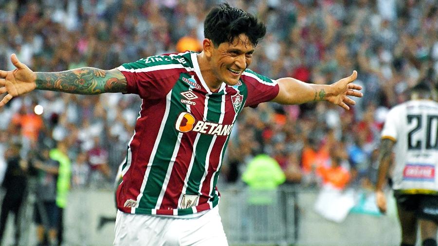 Cano comemora gol do Fluminense contra o Volta Redonda - Mailson Santana/Fluminense