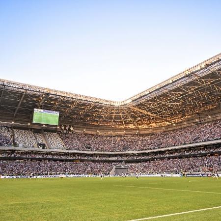 Arena MRV no clássico entre Atlético-MG e Cruzeiro