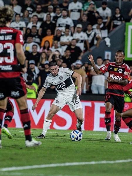 Zabala, do Olimpia, atraiu interesse do São Paulo