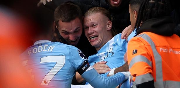 Inglês: Haaland marca, Manchester City vence Brentford e escala tabela