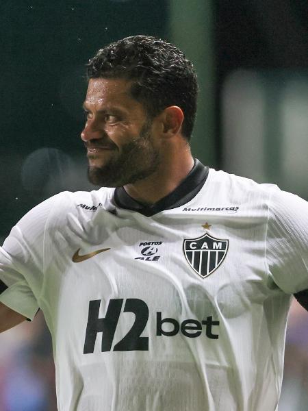 Hulk, durante partida entre Atlético-MG e América-MG
