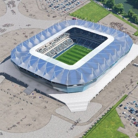 Estádio de Kaliningrado - Reprodução/Internet