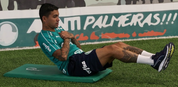Com contrato até 2022, Dudu se exercita na pré-temporada do Palmeiras - Cesar Greco/Ag. Palmeiras/Divulgação