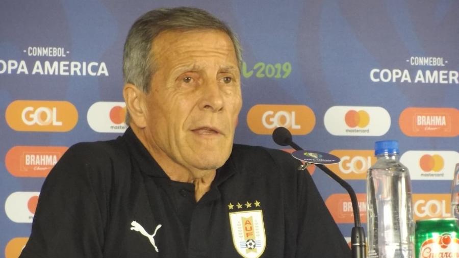 Óscar Tabárez, técnico do Uruguai, vê influência da pandemia na Copa América - Gabriel Carneiro/UOL