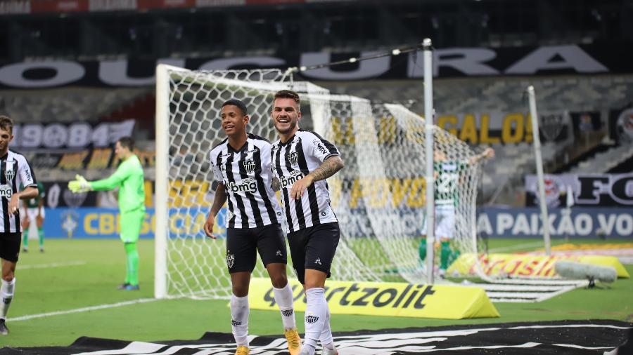 Sávio foi titular contra o Goiás e faz o segundo jogo consecutivo no onze inicial do Galo - Pedro Souza/Agência Galo/Atlético