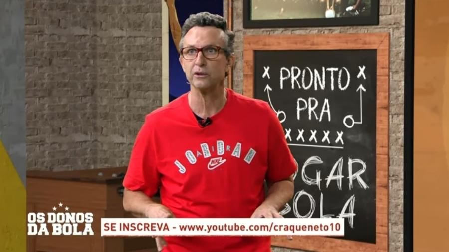Neto reprova contratação de Robinho pelo Santos - Reprodução/YouTube