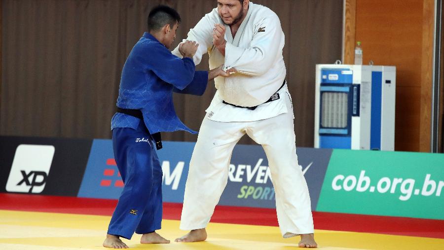 Rafael Silva, o Baby, vai brigar por medalhas na disputa individual e por equipes do judô - Gaspar Nóbrega/COB