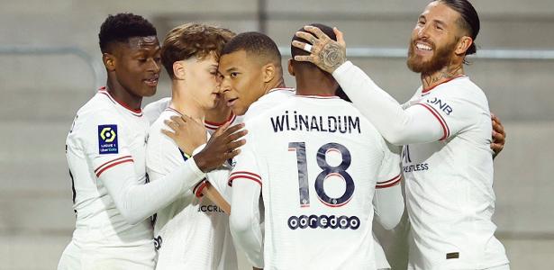 O Paris Saint-Germain vence o Troféu dos Campeões 2022