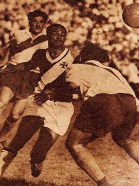 Vasco em ação no Sul-Americano de 1948 - Revista Estadio / reprodução site oficial Vasco