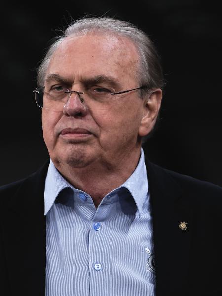 Osmar Stabile, presidente do Corinthians, antes de jogo contra o Palmeiras Osmar Stabile, presidente do Corinthians, antes de jogo contra o Palmeiras