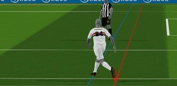 São Paulo: impedimento semiautomático erra número de jogador em gol anulado