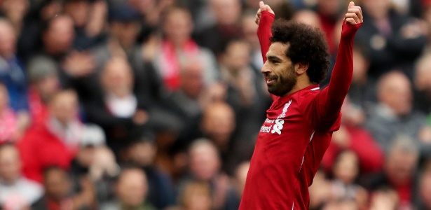 Salah entrou em campo em nove partidas na atual temporada e fez três gols - Lee Smith/Reuters