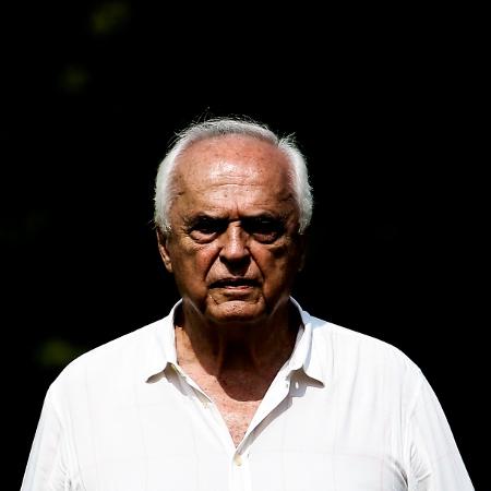 Carlos Augusto de Barros e Silva, o Leco, durante treino do São Paulo no CT da Barra Funda - Marcello Zambrana/AGIF