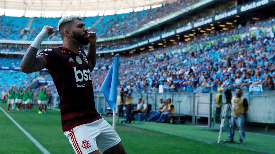 Gabigol pertence à Inter de Milão e negocia sua permanência no Flamengo para 2020 - DIEGO VARA/REUTERS