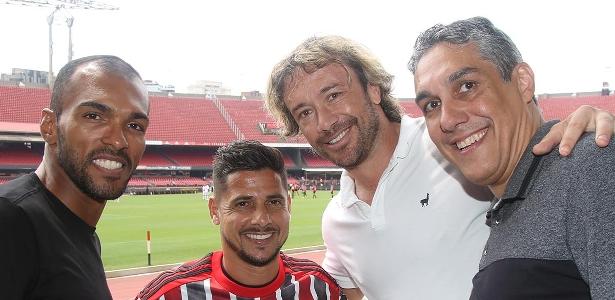 Convidado para time de lendas | Richarlyson se emociona com 'volta' ao São Paulo