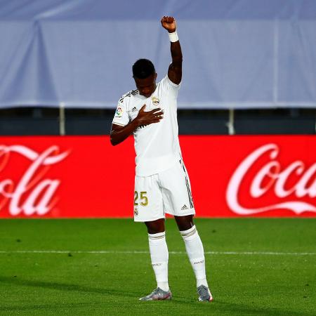 Vinícius Júnior marcou sobre o Mallorca - REUTERS/Susana Vera