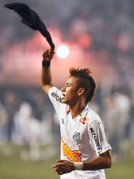 Neymar foi campeão da Libertadores pelo Santos - Reprodução/Instagram