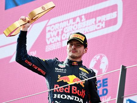 Formula 1 Max Verstappen Vence O Grande Premio Da Austria