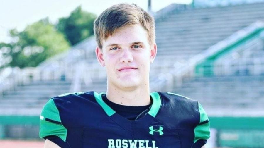 Robbie Roper, quarterback da Roswell High School, morreu aos 18 anos - Reprodução/Instagram