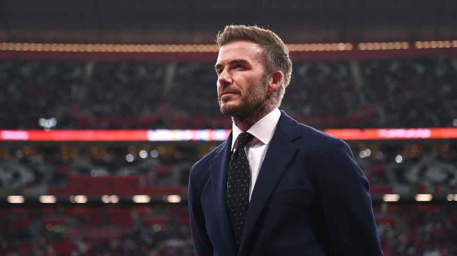 David Beckham, ex-astro da seleção inglesa, é um dos embaixadores da Copa do Mundo do Qatar - David Ramos/Getty