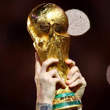 Taça da Copa do Mundo da Fifa; troféu foi conquistado pela Argentina em 2022
