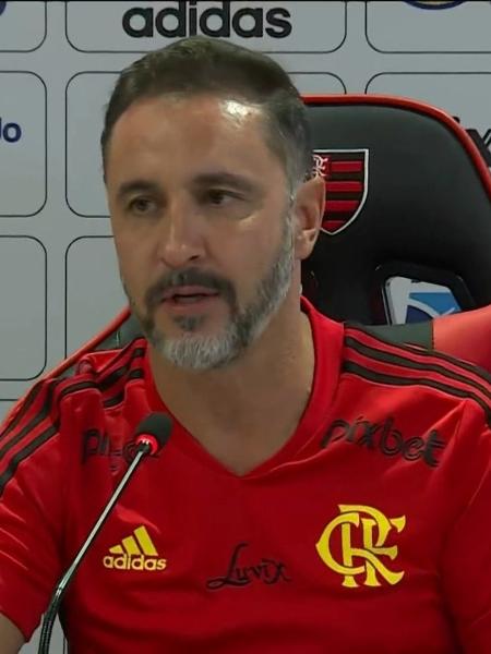 Vítor Pereira é apresentado como novo técnico do Flamengo - Reprodução