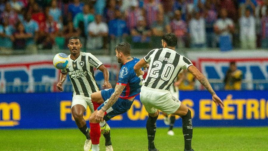 Bahia x Botafogo, na Fonte Nova, pela Copa do Brasil