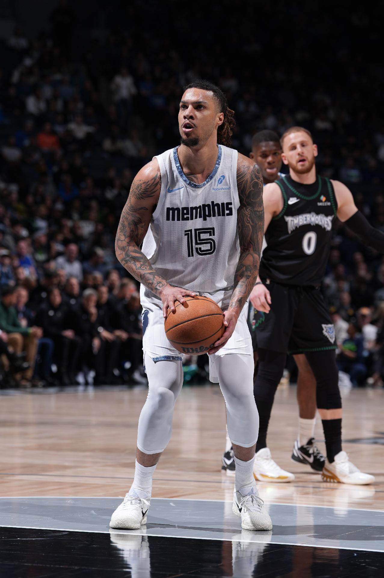Brandon Clarke era ala-pivô do Memphis Grizzlies na NBA - undefined