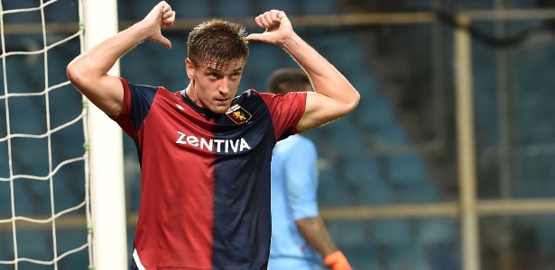 Piatek Genoa gol comemoração - Paolo Rattini/Getty Images - Paolo Rattini/Getty Images