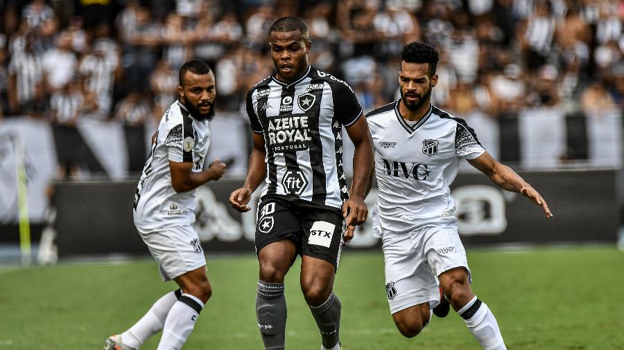 Ceará garantiu a permanência na Série A do Brasileirão em 2020 com empate diante do Botafogo - NAYRA HALM/FOTOARENA/ESTADÃO CONTEÚDO