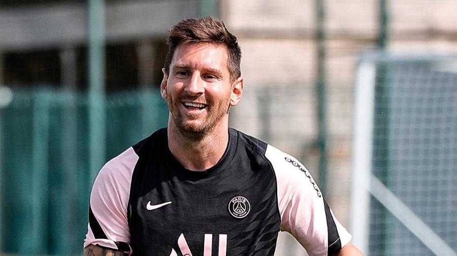 Messi se prepara para fazer sua estreia no PSG - Divulgação
