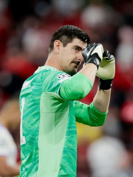 Eleito craque do jogo, Courtois jogou a final da Champions