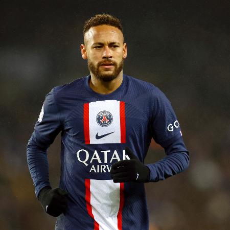 Neymar, durante a partida do PSG contra o Strasbourg - SARAH MEYSSONNIER/REUTERS