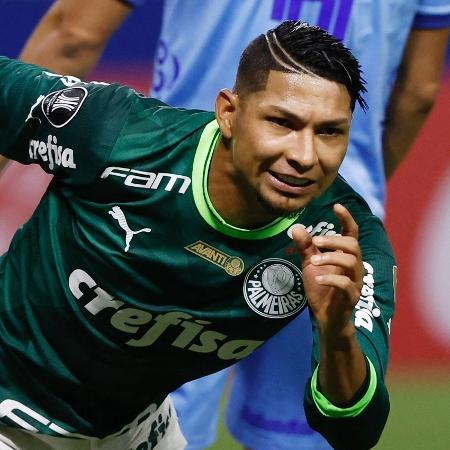 Rony marcou para o Palmeiras na partida contra o Bolívar, válida pela Libertadores - Amanda Perobelli/Reuters