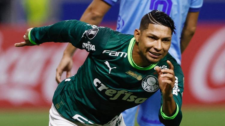 Rony marcou para o Palmeiras na partida contra o Bolívar, válida pela Libertadores