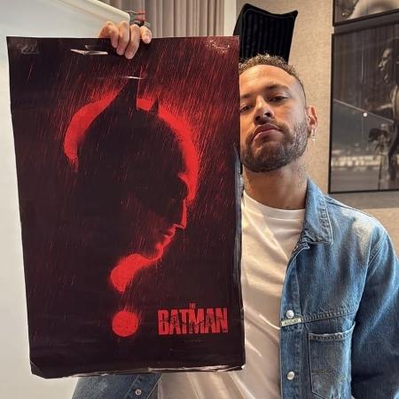 Neymar é fã de longa data do super-herói Neymar é fã de longa data do super-herói