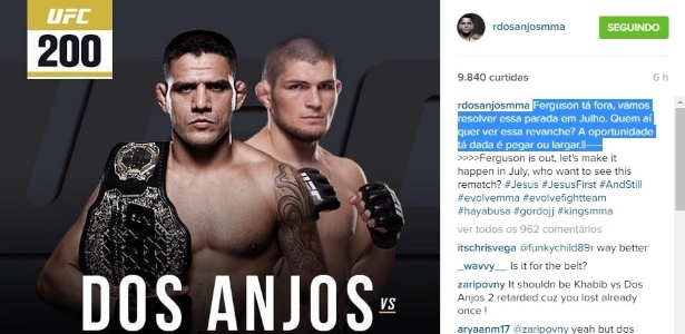 Nurmagomedov deixa revanche com RDA de lado e desafia campeão