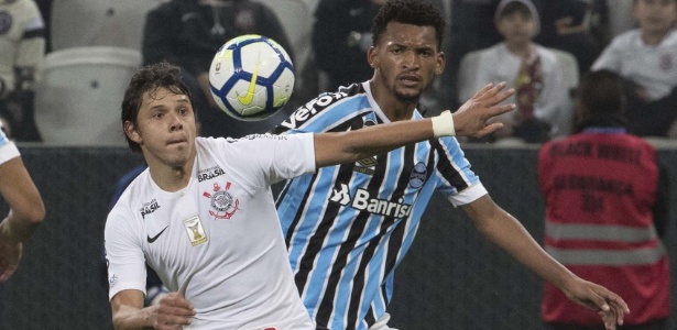 Romero em ação pelo Corinthians contra o Grêmio; times se enfrentam no domingo - Daniel Augusto Jr/Ag. Corinthians 