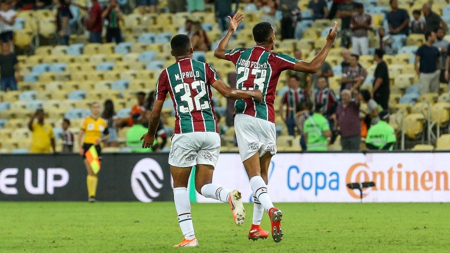 "Casal Sub-20", João Pedro e Marcos Paulo marcaram 56 gols em 2018 - Lucas Merçon/Fluminense FC