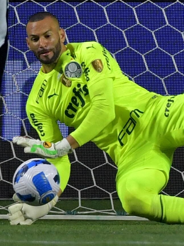 Weverton defende quarto pênalti no semestre e vive dia de protagonista -  Lance!