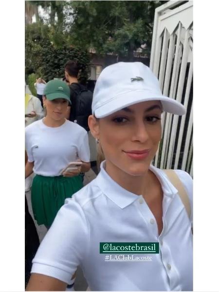 Ex-BBB Mari Gonzalez participa de aula de tênis com Venus Williams - Reprodução